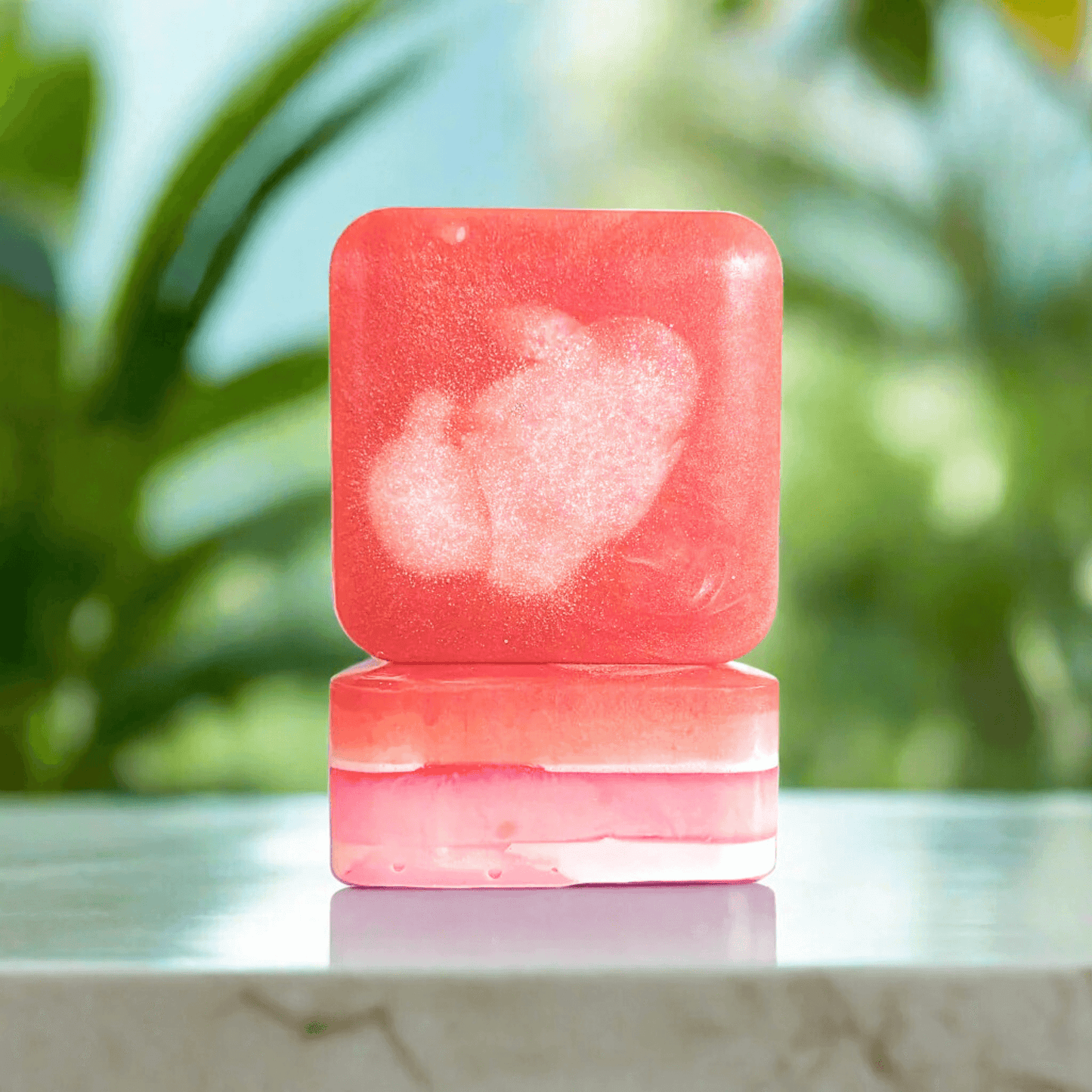 Aloha Melody Natural Soap Front and Side