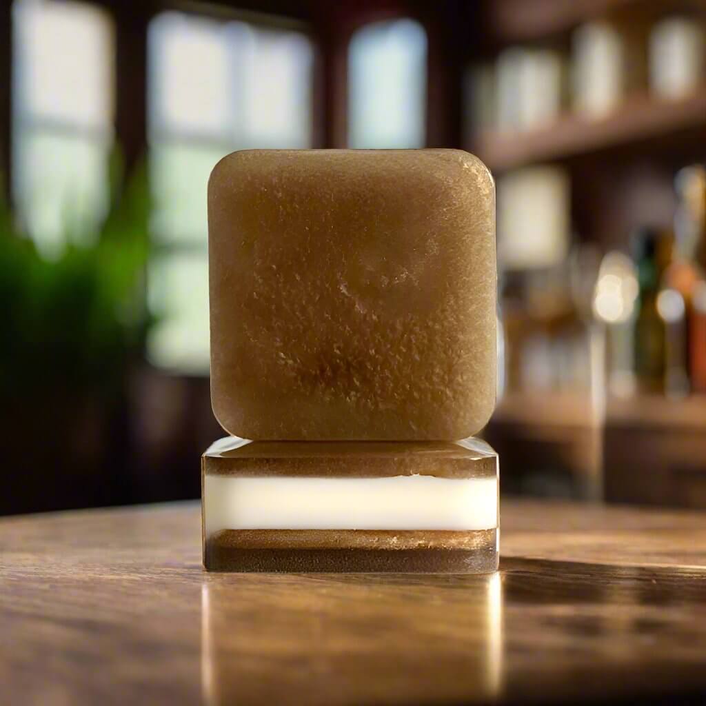 Measure of a Man Natural Soap Front and Side