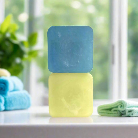 A+E Signature Soundtrack Natural Soap Two Stacked Front and Back Side