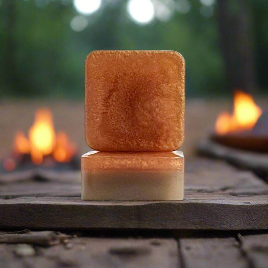 Campfire Melodies Natural Soap Front and Side