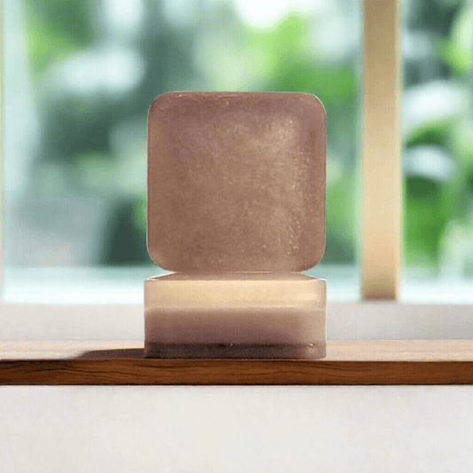 Cashmere Whispers Natural Soap Front and Side
