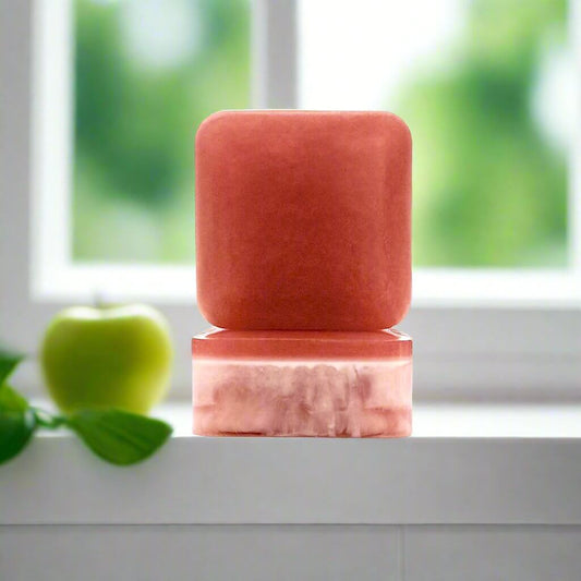 Macintosh Music Natural Soap Front and Side